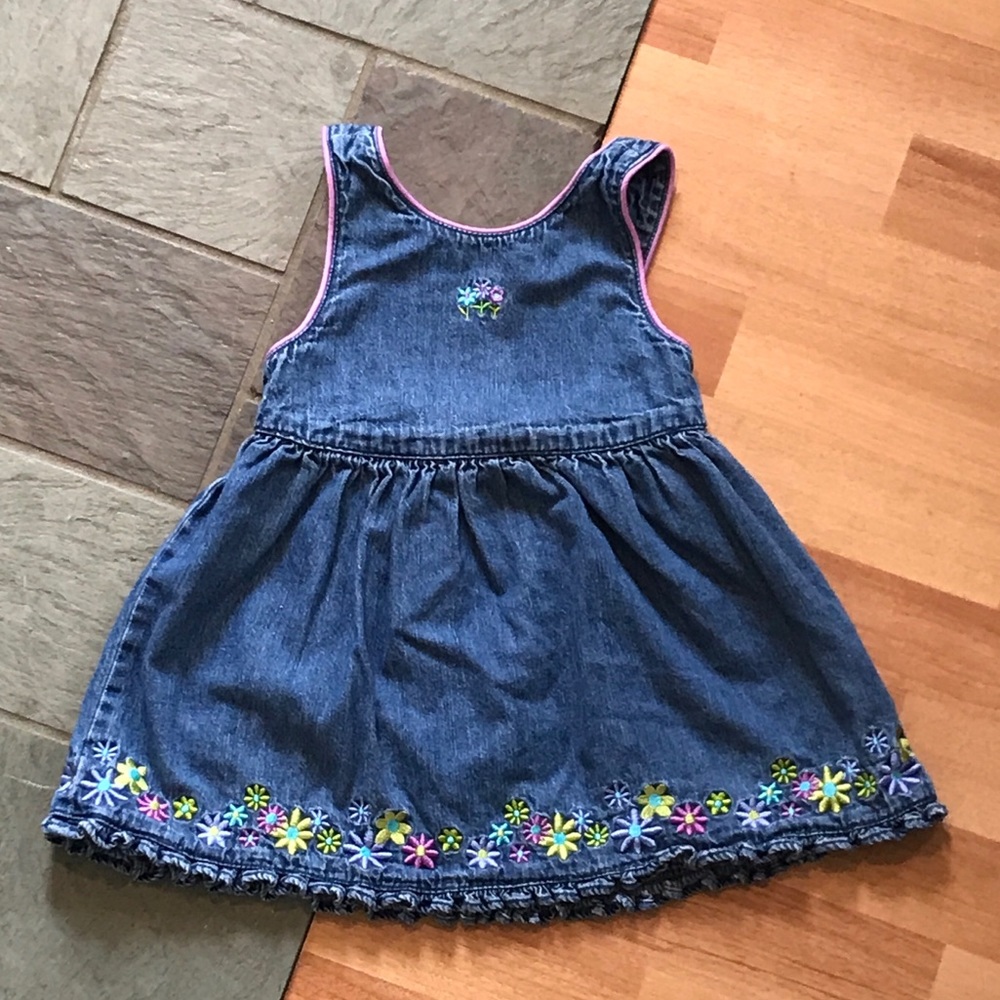 18-24 month Girls Denim Jumper